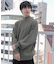 『ユニセックス』ハーフZIPセーター
