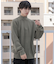 『ユニセックス』ハーフZIPセーター