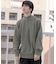『ユニセックス』ハーフZIPセーター