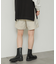 ウールライクバミューダパンツ
