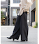 『TALLサイズ／WEB限定』ウールライクダブルタックワイドパンツ
