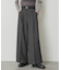 『TALLサイズ／WEB限定』ウールライクダブルタックワイドパンツ
