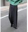『TALLサイズ／WEB限定』ウールライクダブルタックワイドパンツ