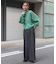 『TALLサイズ／WEB限定』ウールライクダブルタックワイドパンツ