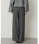 『TALLサイズ／WEB限定』ウールライクダブルタックワイドパンツ