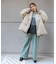 『TALLサイズ／WEB限定』ウールライクダブルタックワイドパンツ