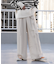 『TALLサイズ／WEB限定』ウールライクダブルタックワイドパンツ
