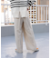 『TALLサイズ／WEB限定』ウールライクダブルタックワイドパンツ