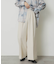 『TALLサイズ／WEB限定』ウールライクダブルタックワイドパンツ
