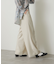 『TALLサイズ／WEB限定』ウールライクダブルタックワイドパンツ