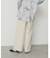 『TALLサイズ／WEB限定』ウールライクダブルタックワイドパンツ