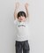 『別注』Champion×DOOORS　チェーンステッチロゴTシャツ(KIDS)
