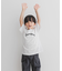 『別注』Champion×DOOORS　チェーンステッチロゴTシャツ(KIDS)