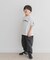 『別注』Champion×DOOORS　チェーンステッチロゴTシャツ(KIDS)