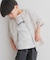 『別注』Champion×DOOORS　チェーンステッチロゴTシャツ(KIDS)
