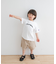 『別注』Champion×DOOORS　チェーンステッチロゴTシャツ(KIDS)
