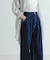 『3サイズ展開』new basic　ツータックワイドデニムパンツ