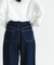 『3サイズ展開』new basic　ツータックワイドデニムパンツ