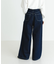 『3サイズ展開』new basic　ツータックワイドデニムパンツ