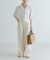 『3サイズ展開』new basic　ツータックワイドデニムパンツ