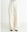 『3サイズ展開』new basic　ツータックワイドデニムパンツ