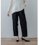 『3サイズ展開』タックテーパードパンツ
