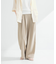 『3サイズ展開』『イージーケア』タックギャザーストレートパンツ