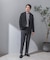 『洗濯可／防シワ』LIFE STYLE TAILOR　カルゼストレッチコンフォータブルパンツ