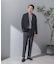 『洗濯可／防シワ』LIFE STYLE TAILOR　カルゼストレッチコンフォータブルパンツ