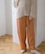イージーストレートパンツ