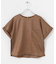 『WEB／一部店舗限定』ウォッシャブルポケットデザインシャツブラウス
