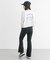 SLAB　motif print long-t-shirts