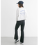 SLAB　motif print long-t-shirts