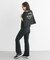 SLAB　motif print long-t-shirts