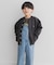 『親子リンク』『別注』PENNEYS×DOORS　THE FOXクルーネックカーディガン(KIDS)