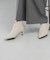 LE VERNIS　Stud pointed boots