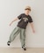 『別注』Champion×DOORS　BULLDOG Tシャツ(KIDS)