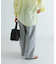 new basic　センターシームカットパンツ