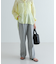new basic　センターシームカットパンツ