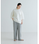 new basic　センターシームカットパンツ