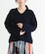 HAMILTON WOOL 畦Vネックニット