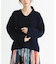 HAMILTON WOOL 畦Vネックニット