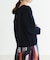 HAMILTON WOOL 畦Vネックニット