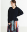 HAMILTON WOOL 畦Vネックニット