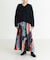 HAMILTON WOOL 畦Vネックニット