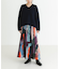 HAMILTON WOOL 畦Vネックニット