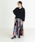HAMILTON WOOL 畦Vネックニット