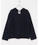HAMILTON WOOL 畦Vネックニット