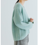 HAMILTON WOOL 畦Vネックニット