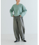 HAMILTON WOOL 畦Vネックニット